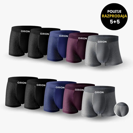 (SL)v2 - 5 Paket ORION Premium Bambusove Bokserice