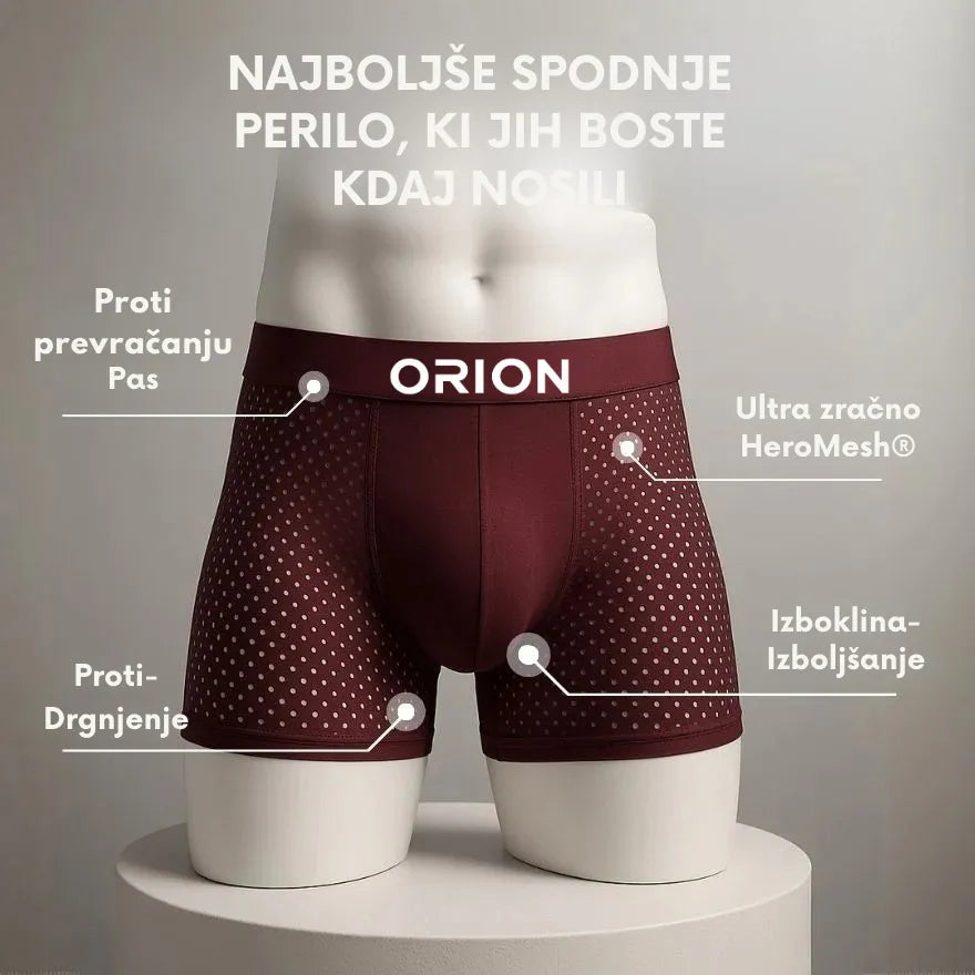 (SL)v2 - 5 Paket ORION Premium Bambusove Bokserice
